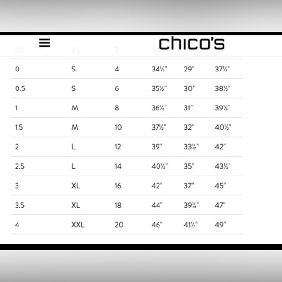 Chicos Women Button Up Shirt Size 3 - Picture 11 of 11